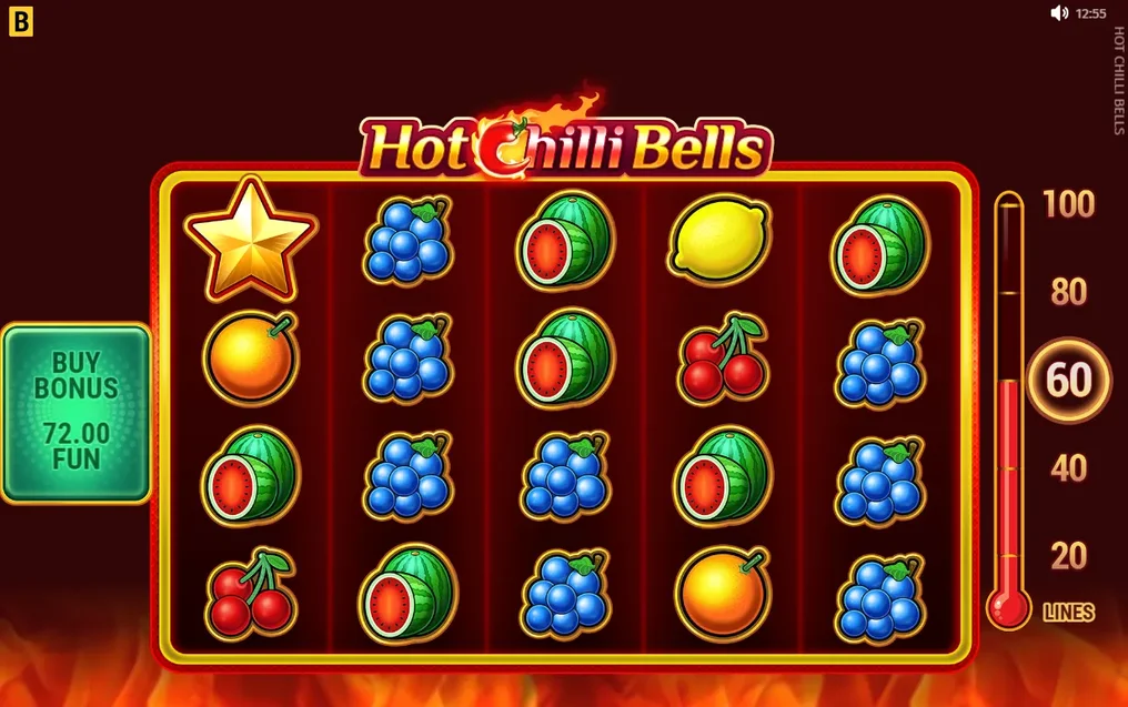 Hot Chilli Bells Login-Bild
